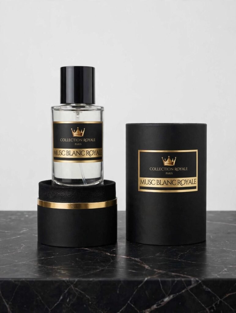 MUSC BLANC ROYALE - Collection Privée Royale Paris - Haut de Gamme - Extrait de Parfum Mixte 50ml