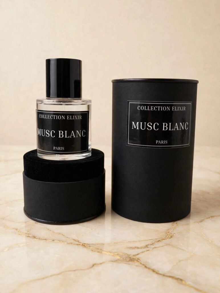 MUSC BLANC - Collection Elixir Paris - Extrait de Parfum Mixte 50ml